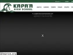 Sites similar to kapaahighschool.net