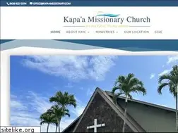 Sites similar to kapaamissionary.com