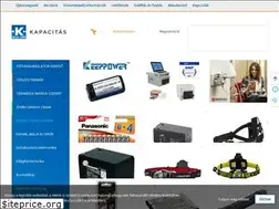 Sites similar to kapacitas.hu