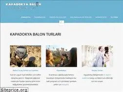 Sites similar to kapadokyabalon.com