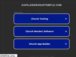 Sites similar to kapaleeswarartemple.com