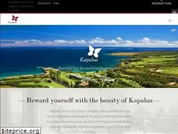 Sites similar to kapalua.com