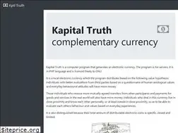 Sites similar to kapitaltruth.org