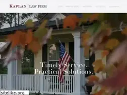 Sites similar to kaplanlawfirm.us