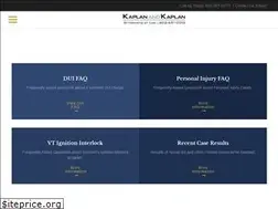 Sites similar to kaplanlawvt.com