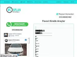 Sites similar to kaplanotokiralama.com