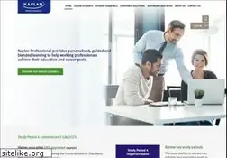 Sites similar to kaplanprofessional.edu.au