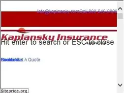Sites similar to kaplansky.com