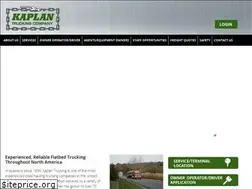 Sites similar to kaplantrucking.com