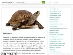 Sites similar to kaplumbaga.gen.tr