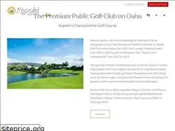 Sites similar to kapoleigolf.com