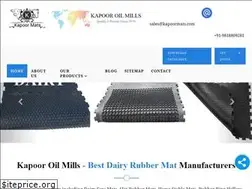 Sites similar to kapoormats.com