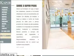 Sites similar to kapor.com.br