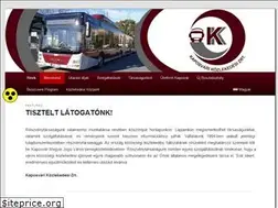 Sites similar to kaposbusz.hu
