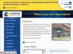 Sites similar to kaposholding.hu