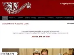 Sites similar to kaposiadays.org