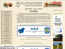 Sites similar to kaposmero.hu