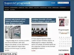 Sites similar to kaposvariprogramok.hu