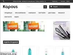 Sites similar to kapous.com.ua