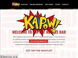 Sites similar to kapownoodlebar.com