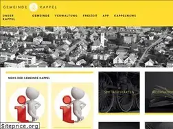Sites similar to kappel.ch
