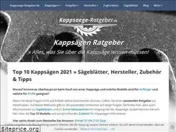 Sites similar to kappsaege-ratgeber.de