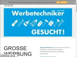 Sites similar to kappuswerbeservice.de