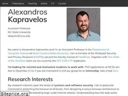 Sites similar to kapravelos.com