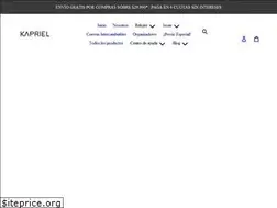 Sites similar to kapriel.cl