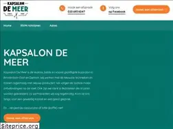 Sites similar to kapsalondemeer.nl