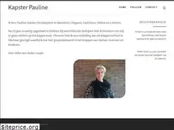 Sites similar to kapsterpauline.nl