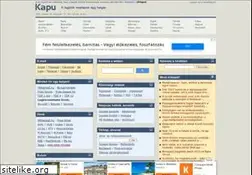 Sites similar to kapu.hu