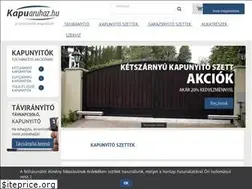 Sites similar to kapuaruhaz.hu
