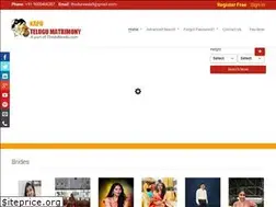 Sites similar to kaputelugumatrimony.com