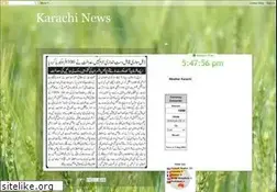 Sites similar to karachiupdatenews.blogspot.com