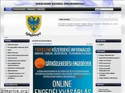 Sites similar to karacsond.hu