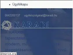 Sites similar to karadi.hu