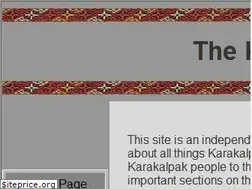 Sites similar to karakalpak.com
