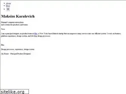 Sites similar to karalevich.com