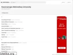 Sites similar to karaman.academia.edu