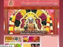 Sites similar to karamanamuthumariammantemple.org