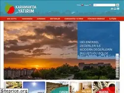Sites similar to karamandayatirim.gov.tr