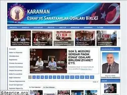 Sites similar to karamanesnaf.org.tr