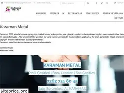 Sites similar to karamanmetal.net