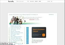 Sites similar to karaoke-lyrics.net
