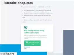 Sites similar to karaoke-shop.com