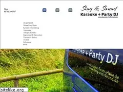 Sites similar to karaoke-team-halle.de