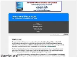Sites similar to karaoke-tutor.com
