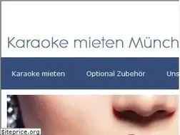 Sites similar to karaoke-verleih-muenchen.de