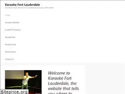 Sites similar to karaokefortlauderdale.com